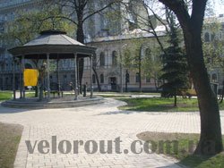 Веломаршрут (velorout) Парк Шевченко в Киеве
